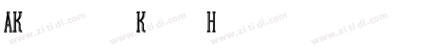 AKbalthom KhmerHand字体转换